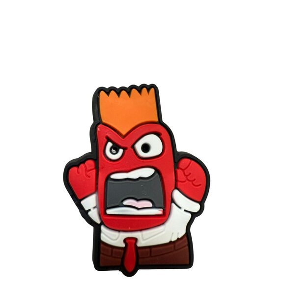 Inside Out Anger Croc Charm Shoe Accessory Jibbitz For Crocs - Picture 1 of 2